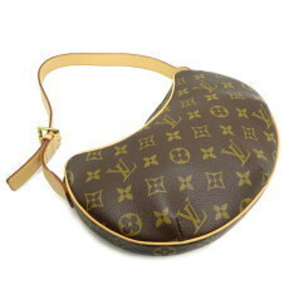 Louis Vuitton Pochette Croissant Shoulder Bag Monogram Brown - Picture 3 of 9
